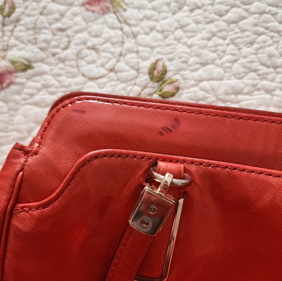 Coach Glossy Red Shoulder Bag - Picture 16 of 16